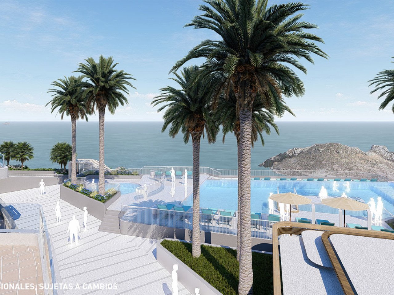 These environmentally friendly apartments with options of one, two or three bedroom and penthouses, are located on a hill with a spectacular sea vi...