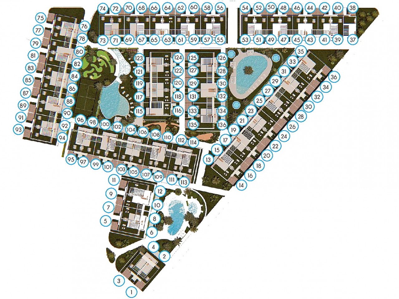 Neubau-Penthouse mit Riesen-Dachterrasse - Blick auf Lagune und Meer