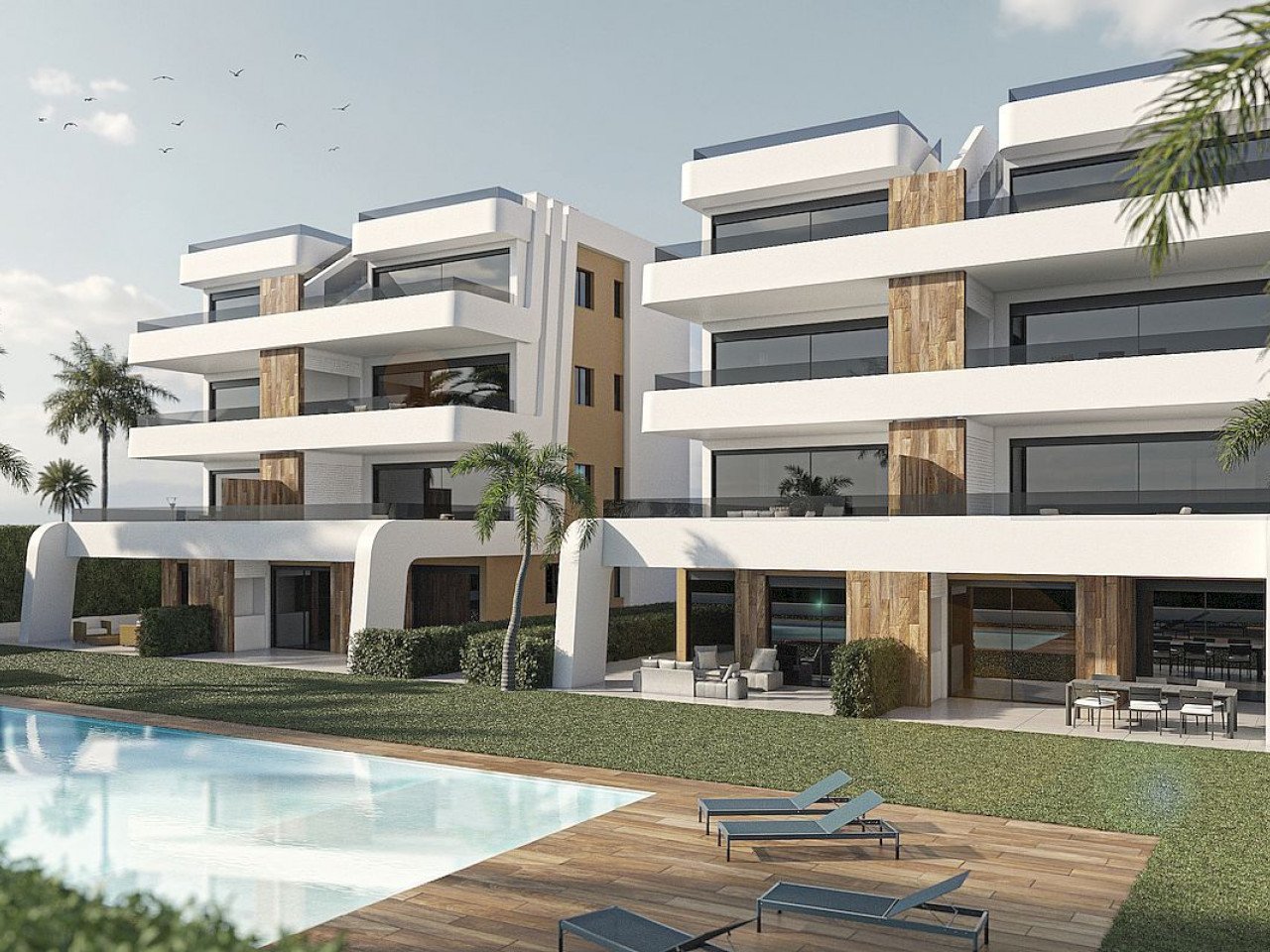 Alhama de Murcia: New apartments of Edificio Aurora, from Alhama Nature Resort are located in Condado de Alhama, Murcia, within a luxury resort, with sports areas an... 