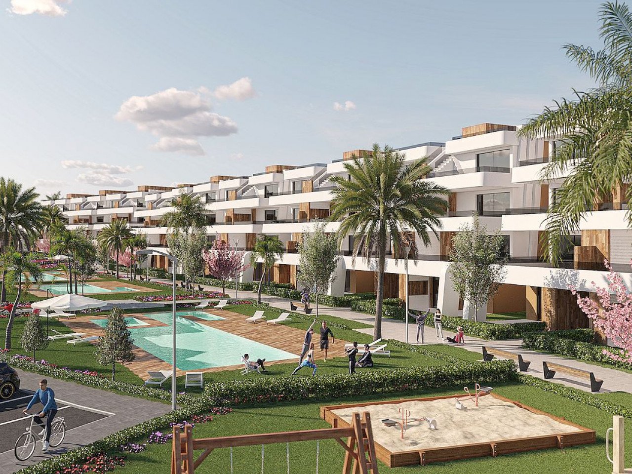 New apartments of Edificio Aurora, from Alhama Nature Resort are located in Condado de Alhama, Murcia, within a luxury resort, with sports areas an...