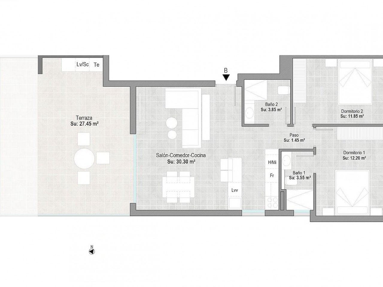 New apartments of Edificio Aurora, from Alhama Nature Resort are located in Condado de Alhama, Murcia, within a luxury resort, with sports areas an...