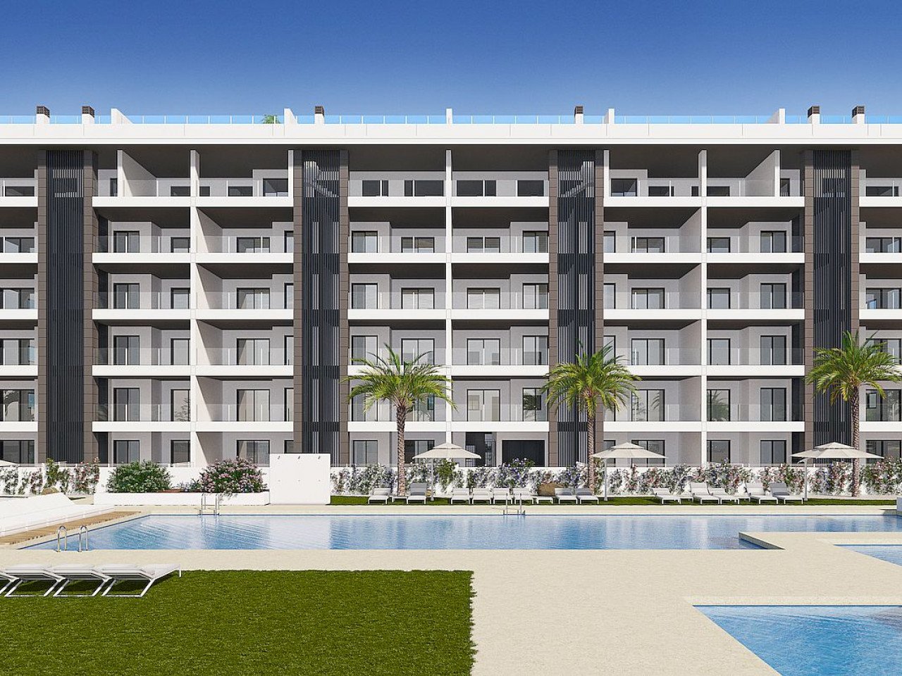 The Eden Beach La Mata is a brand new luxury gated urbanisation only 700 metres to La Mata beach, with sea views from almost all apartments.
All h...
