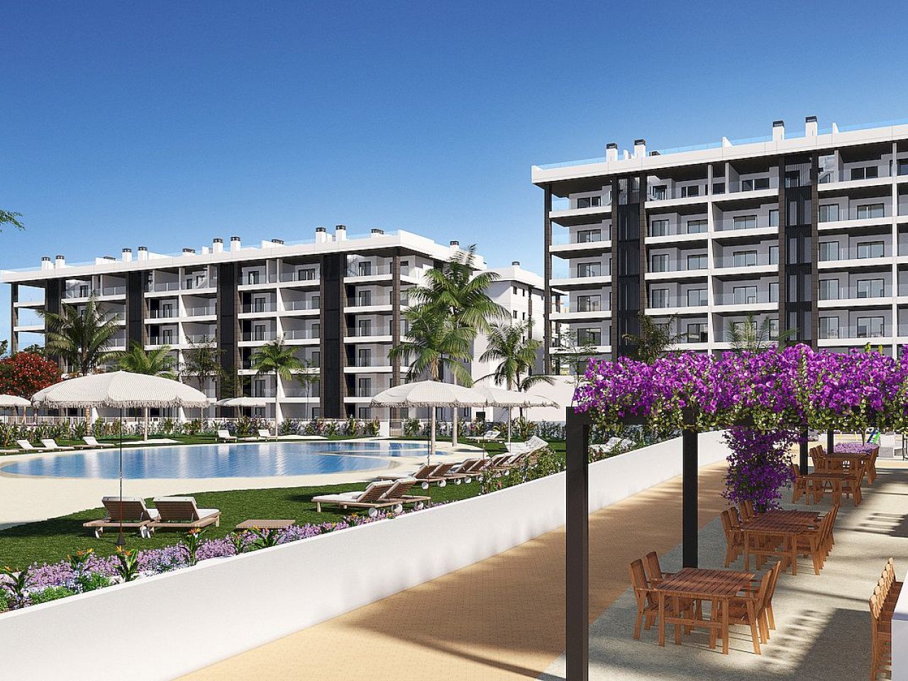 The Eden Beach La Mata is a brand new luxury gated urbanisation only 700 metres to La Mata beach, with sea views from almost all apartments.
All h...