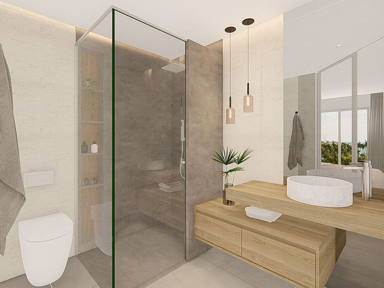 Area Beach III is a private residential complex, consisting of 135 homes with two or three bedrooms, designed in a minimalist way and with high qua...