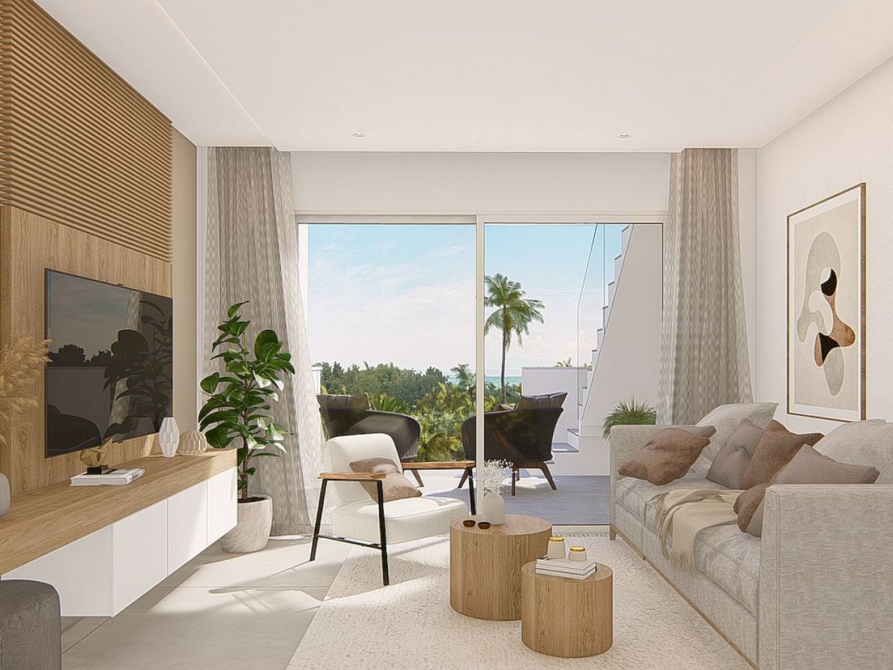 Area Beach III is a private residential complex, consisting of 135 homes with two or three bedrooms, designed in a minimalist way and with high qua...