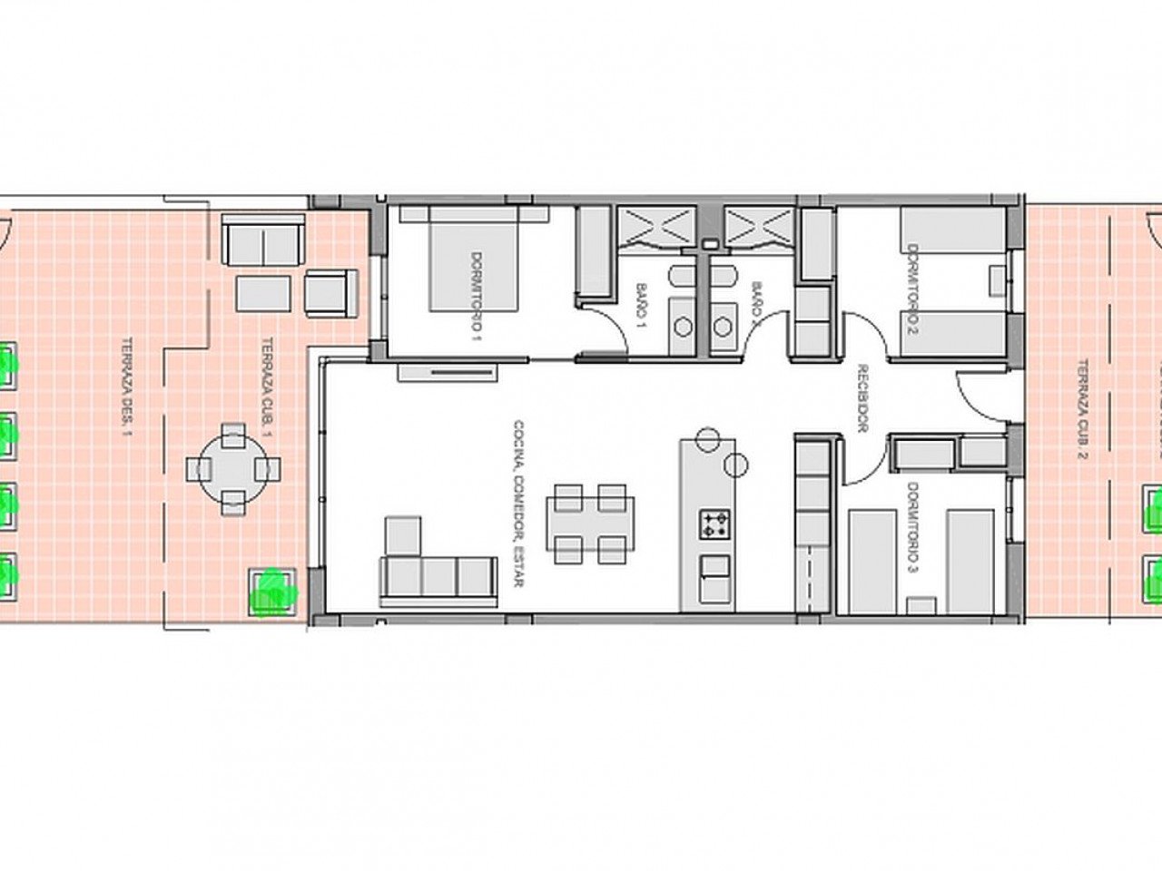 Vista Azul XXXVII located on the  El Raso urbanisation in Guardamar del Segura, is a residential complex of 175 apartments with three bedrooms and ...