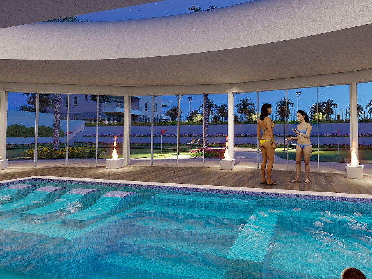 Vista Azul XXXVII located on the  El Raso urbanisation in Guardamar del Segura, is a residential complex of 175 apartments with three bedrooms and ...