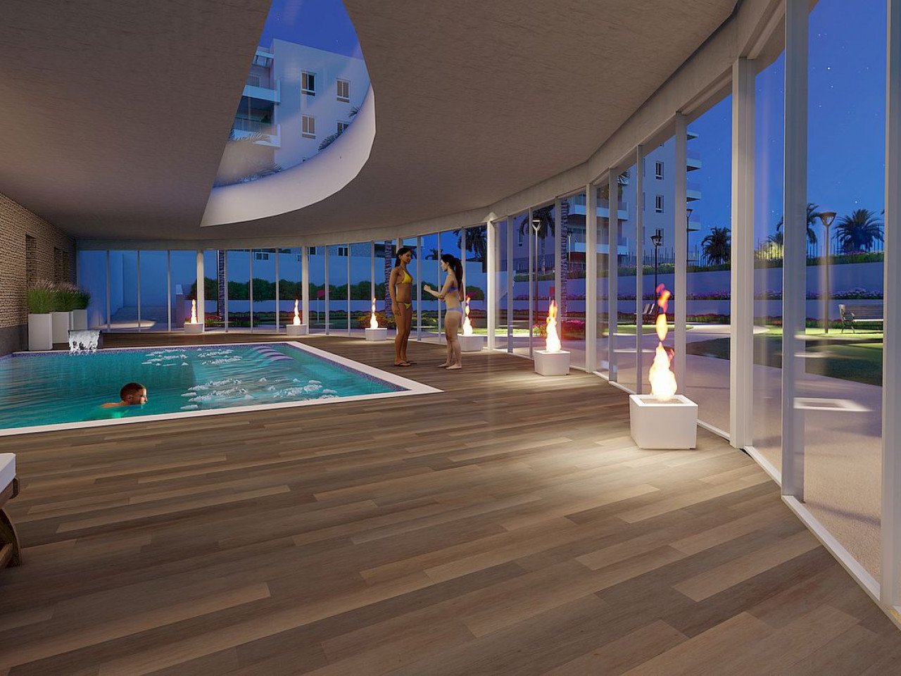 Vista Azul XXXVII located on the  El Raso urbanisation in Guardamar del Segura, is a residential complex of 175 apartments with three bedrooms and ...