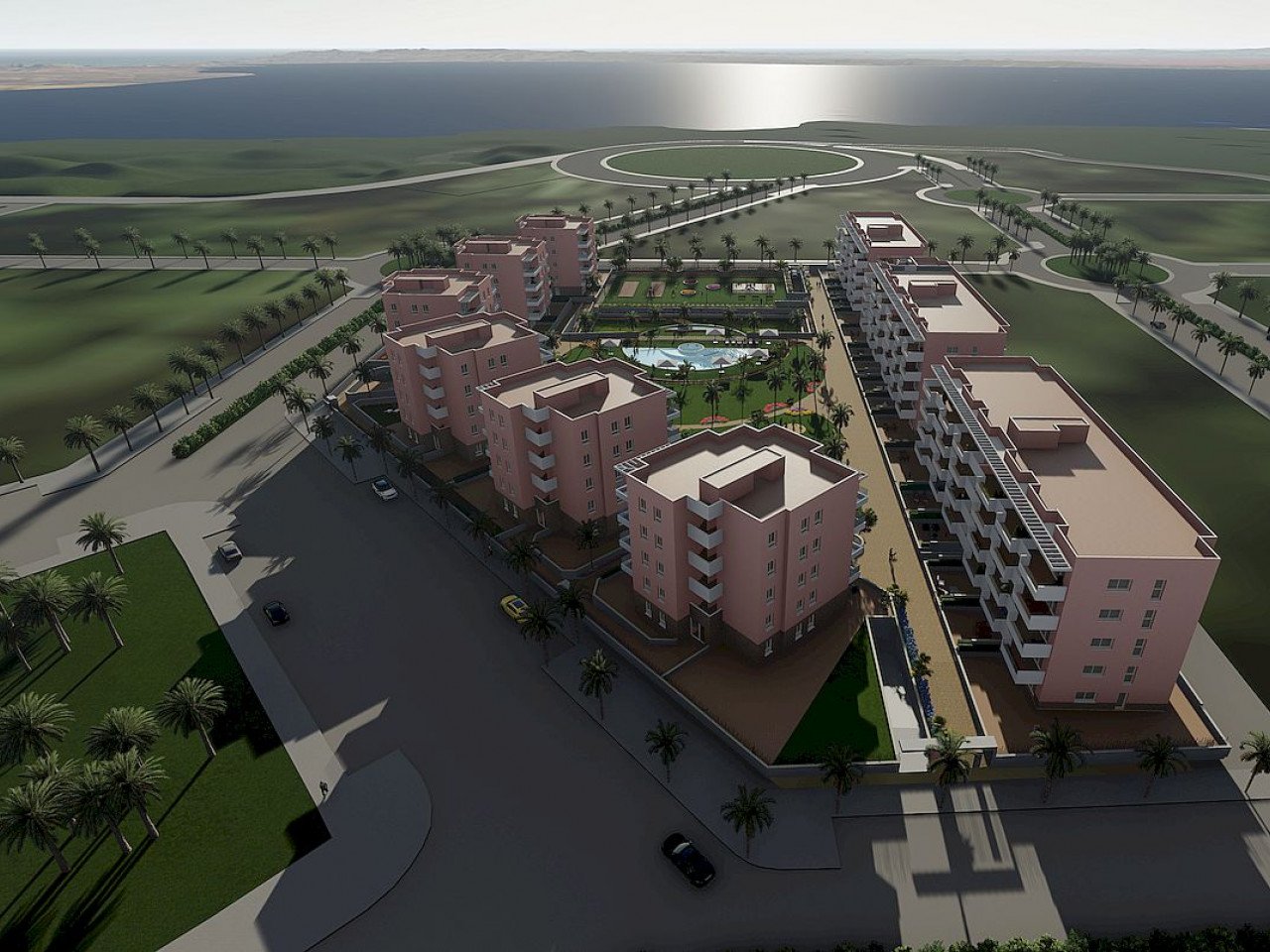 Vista Azul XXXVII located on the  El Raso urbanisation in Guardamar del Segura, is a residential complex of 175 apartments with three bedrooms and ...