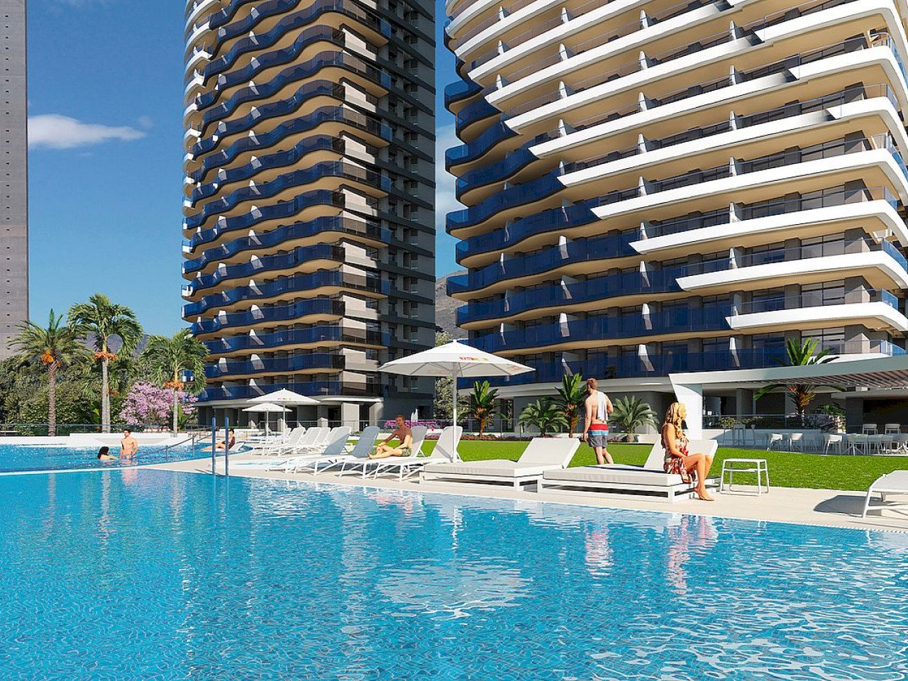 New build 1, 2, 3, and 4 bedroom apartments and excellent communal areas on Poniente Beach, Benidorm.
Sunset Sailors is practically located on the...