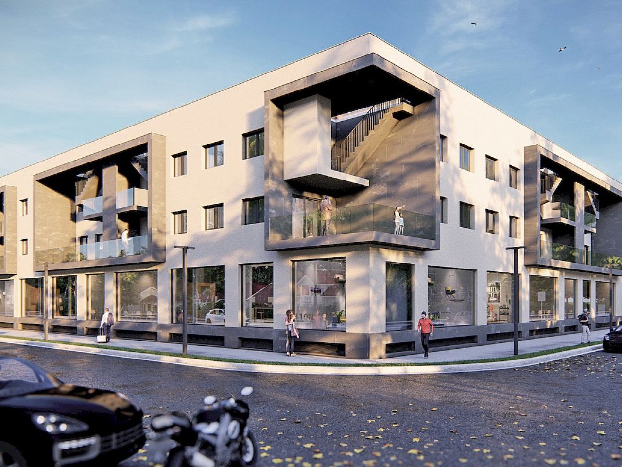 These new build modern apartments are located next to the golf courses in Torre Pacheco, in the heart of the Costa Cálida.

You have a choice of tw...