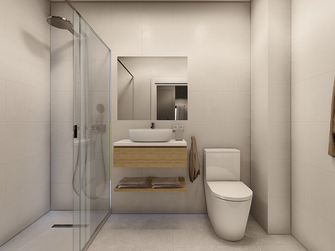 These new build modern apartments are located next to the golf courses in Torre Pacheco, in the heart of the Costa Cálida.

You have a choice of tw...