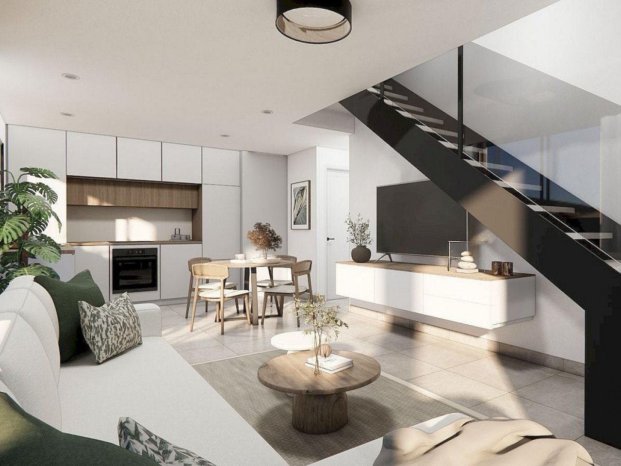 Alba Salina III is a new development of detached villas located in La Herrada, Los Montesinos.

These two-storey properties comprises of three doub...