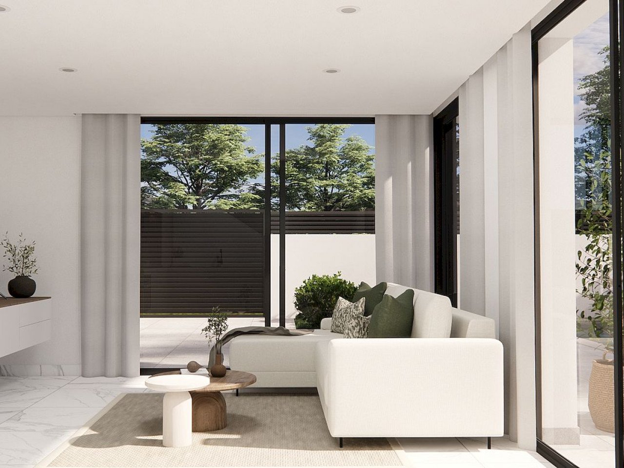 Alba Salina III is a new development of detached villas located in La Herrada, Los Montesinos.

These two-storey properties comprises of three doub...