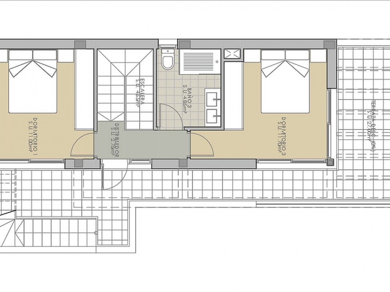 Alba Salina III is a new development of detached villas located in La Herrada, Los Montesinos.

These two-storey properties comprises of three doub...