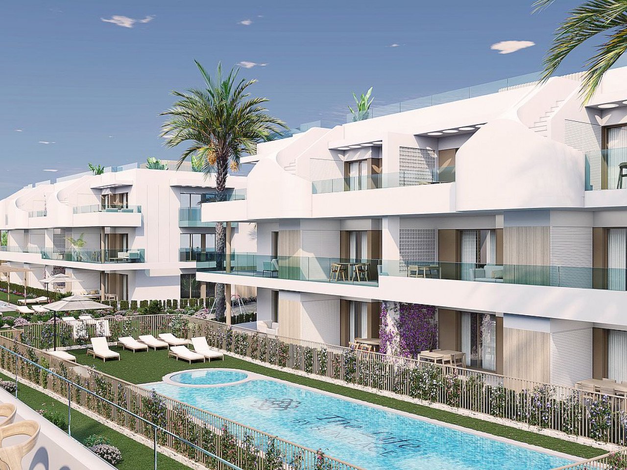 Neubau-Penthouse mit Dachterrasse in neuer Urbanisation