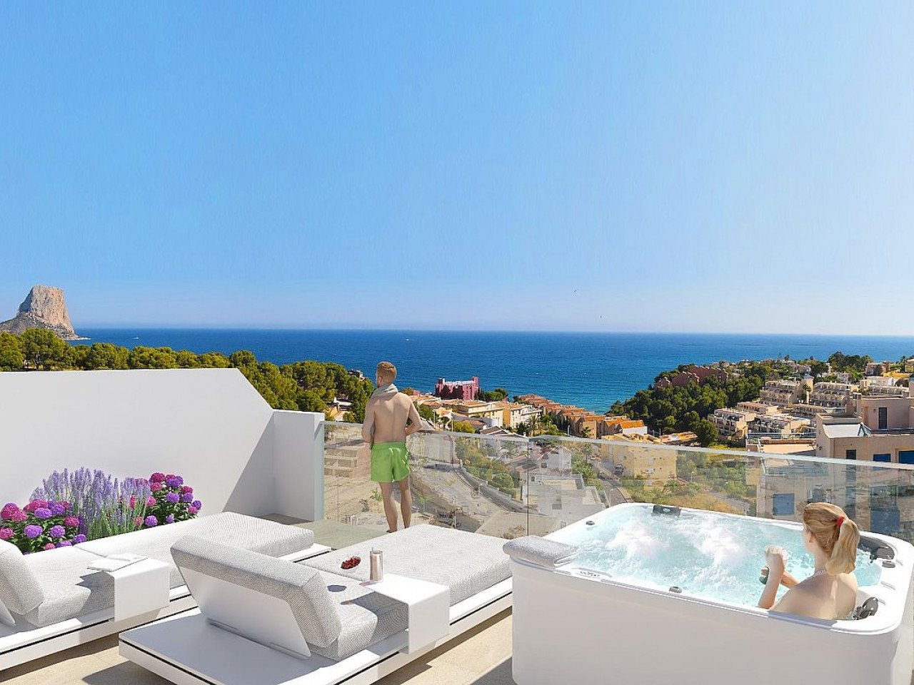 Exklusive NEUBAU-Anlage - nur 36 Apartments - 600 m vom Strand entfernt!