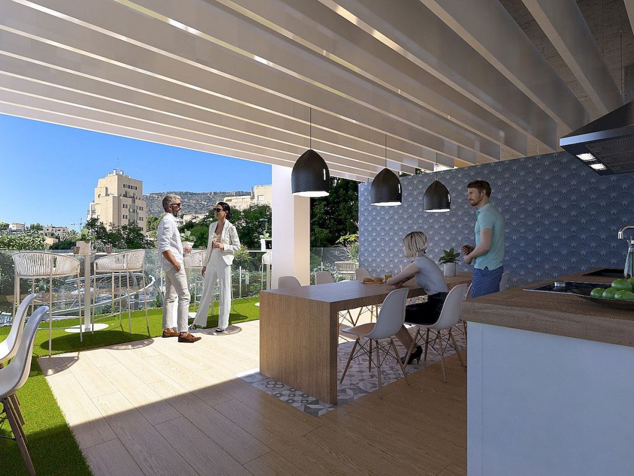 Exklusive NEUBAU-Anlage - nur 36 Apartments - 600 m vom Strand entfernt!