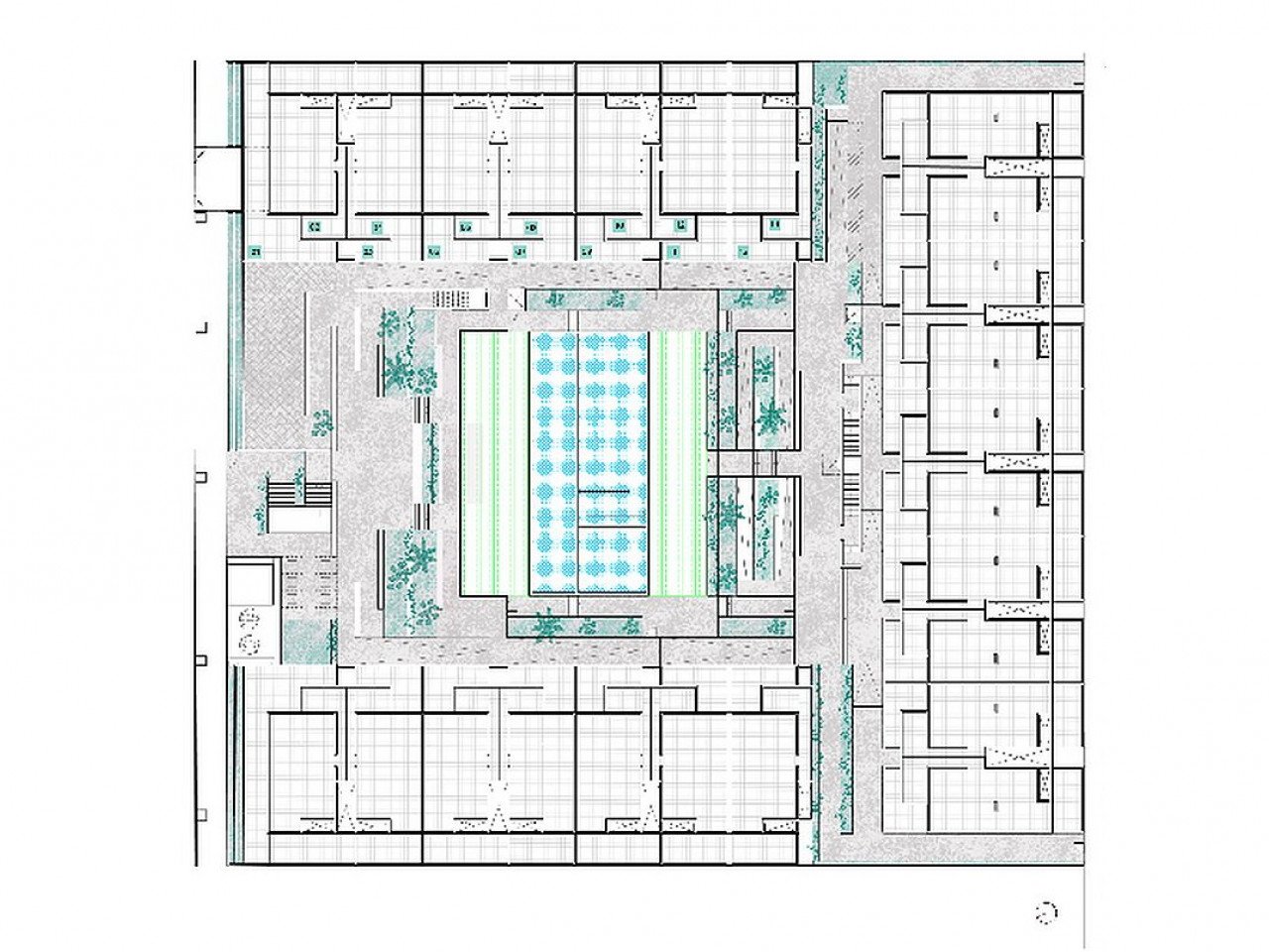 Neubau-Apartment/Penthouse mit Dachterrasse - Blick auf Rosa Lagune
