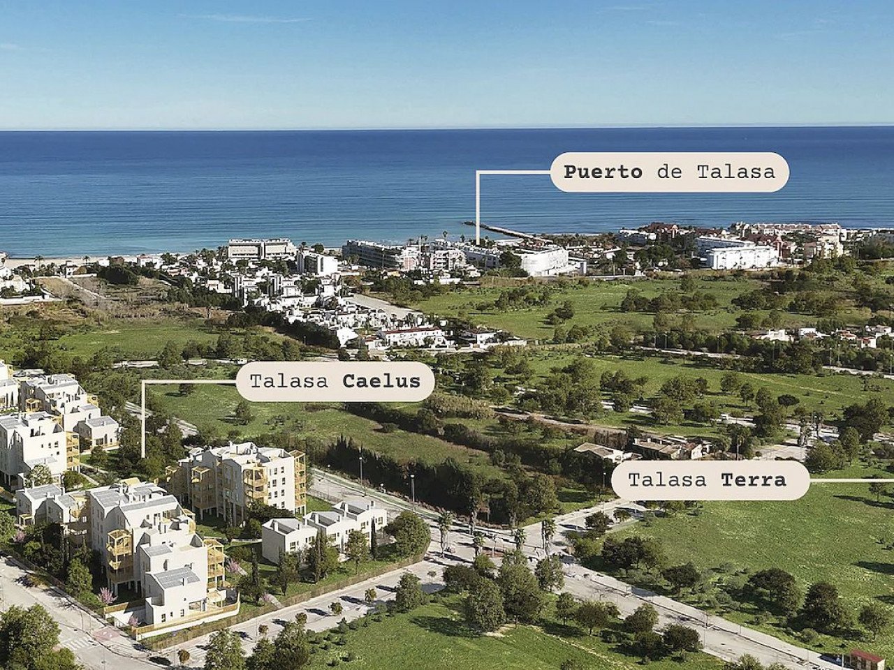 Just a few meters from La Almadraba beach in El Verger, and a few kilometers from Denia, Talasa Utopian Village is born. Talasa Terra is the seco...