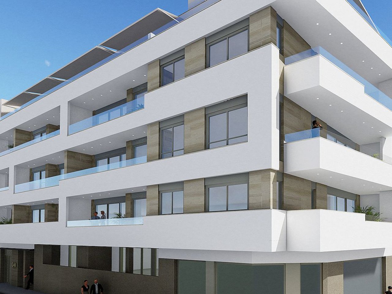 Newly built residential located 5 minutes walk from the beach of El Cura, in the center of Torrevieja.

This residential has 16 apartments, with 1,...