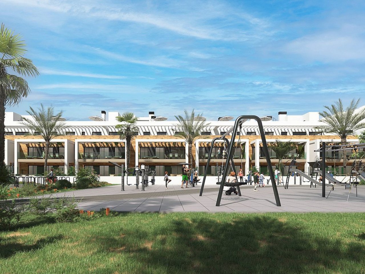 Velapi Golf is a private residential complex consisting of modern, contemporary front line golf apartments, with large green areas, communal swimmi...