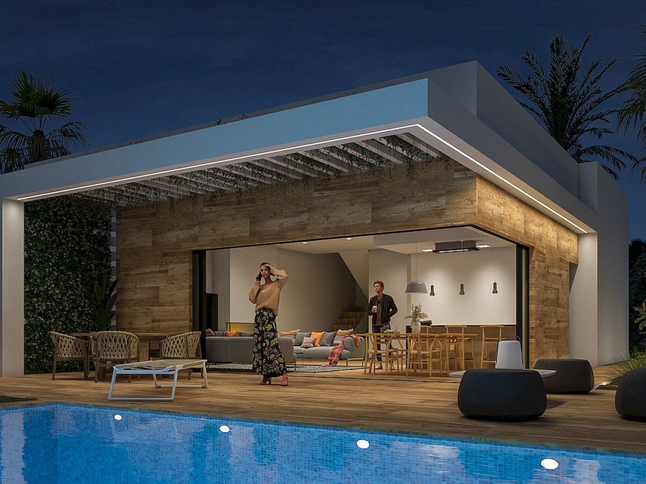 Velapi Golf is a private residential complex consisting of modern, contemporary front line golf apartments, with large green areas, communal swimmi...