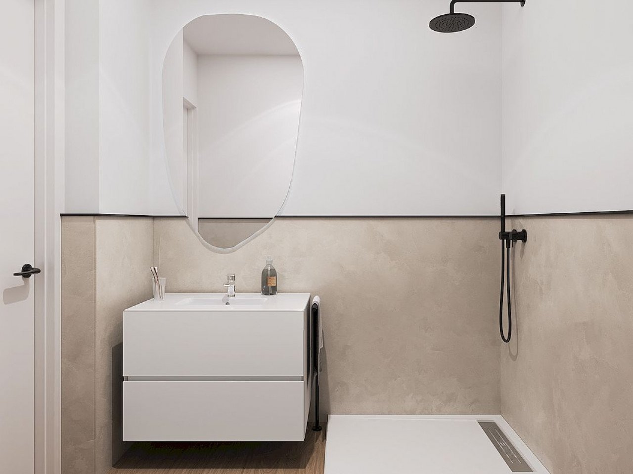 Neubau-Anlage mit modernen Apartments, nur 600 Meter vom Stadtzentrum.