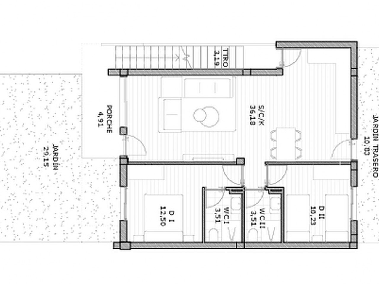 Neubau-Anlage mit modernen Apartments, nur 600 Meter vom Stadtzentrum.