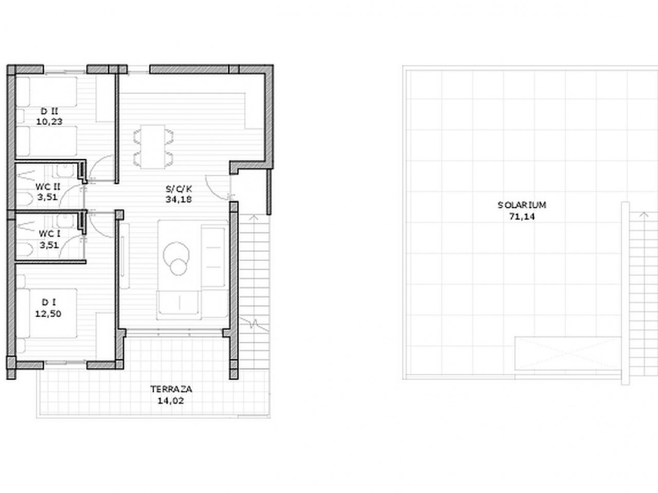 Neubau-Anlage mit modernen Apartments, nur 600 Meter vom Stadtzentrum.