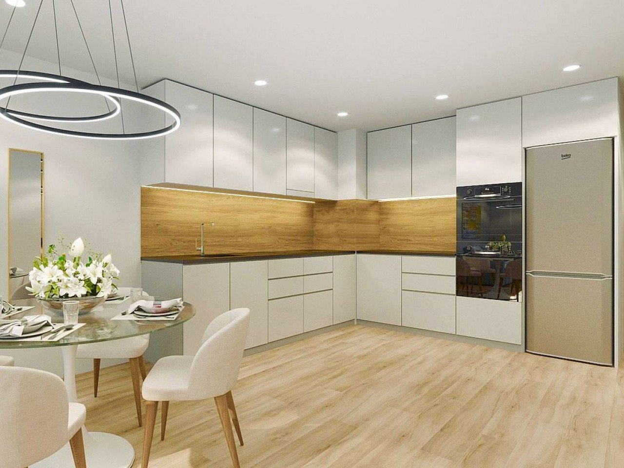 New build project located in a sought-after area in the Beach / City resort of Torrevieja second line to the Mediterranean Sea and the "Famous Pase...