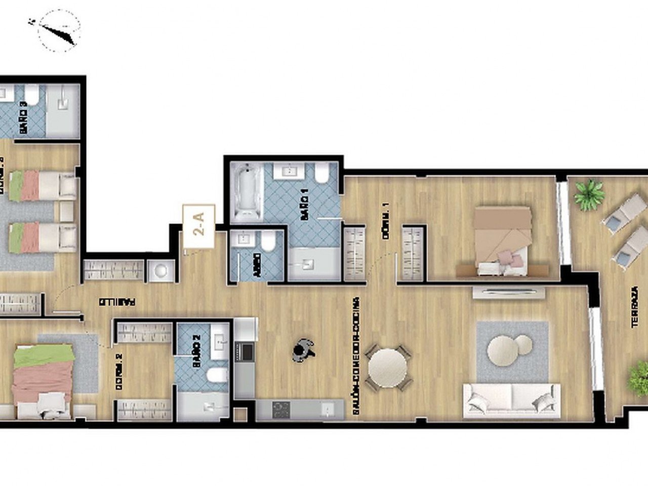 New build project located in a sought-after area in the Beach / City resort of Torrevieja second line to the Mediterranean Sea and the "Famous Pase...