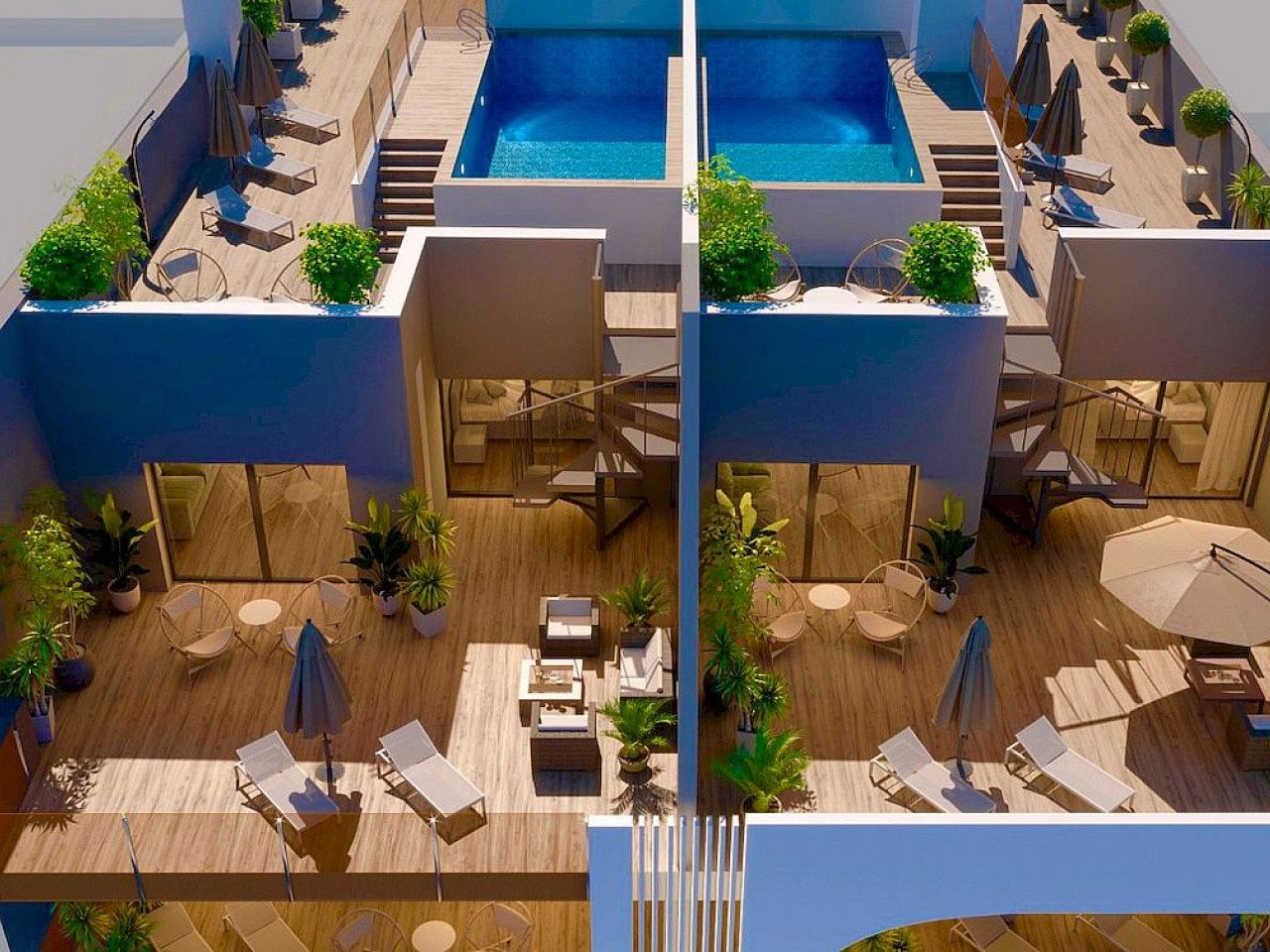 New build project located in a sought-after area in the Beach / City resort of Torrevieja second line to the Mediterranean Sea and the "Famous Pase...