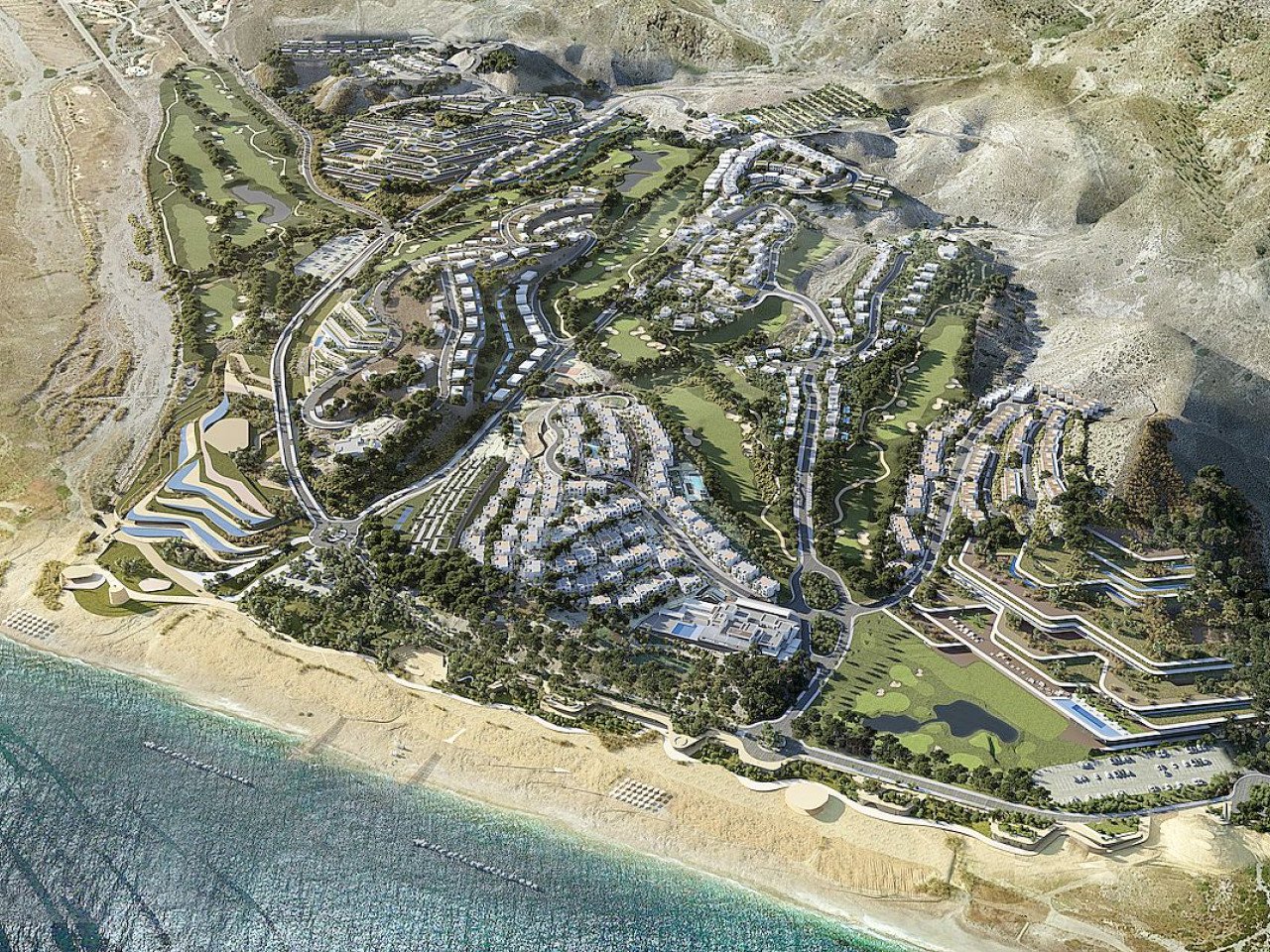 Exklusive und moderne Wohnanlage - Meer und Golf vor der Tür