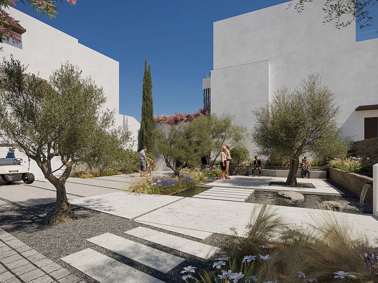 Exklusive und moderne Wohnanlage - Meer und Golf vor der Tür