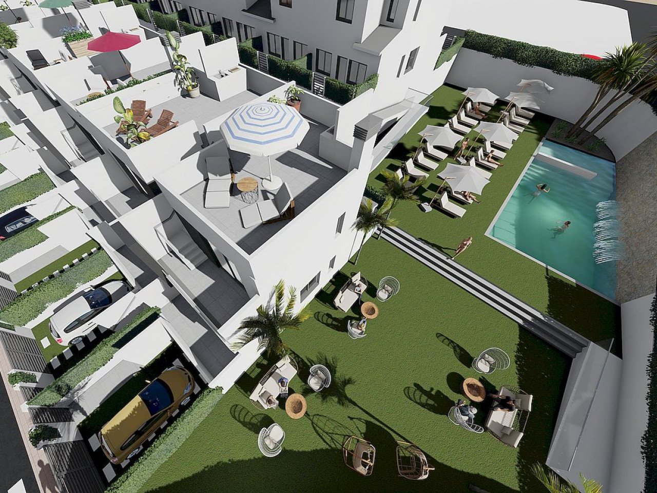 Vega Sol Homes is a new residential development of 44 modern townhouses in Cox, Alicante. 

These homes are available in 2- and 3-bedroom layouts, ...