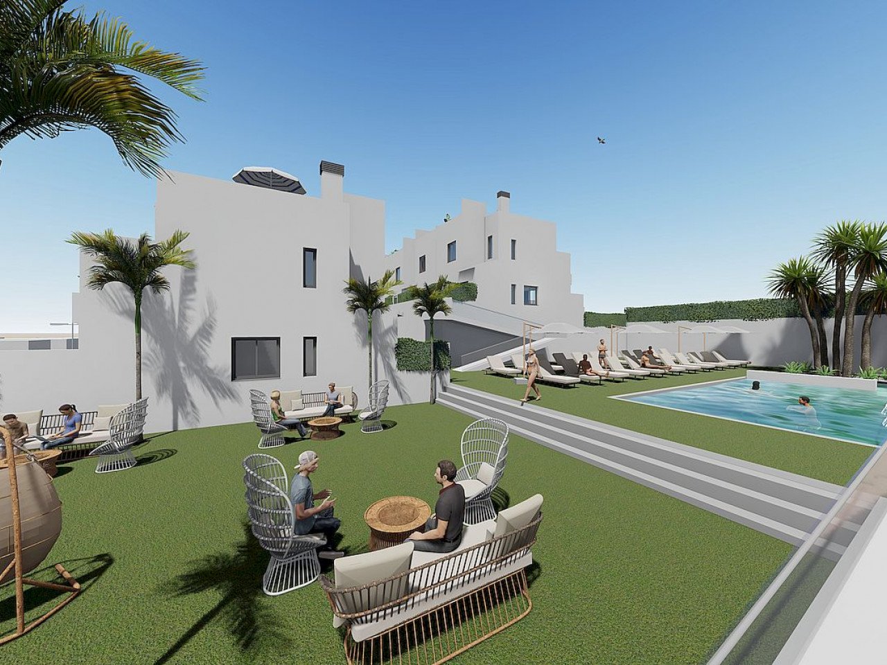 Vega Sol Homes is a new residential development of 44 modern townhouses in Cox, Alicante. 

These homes are available in 2- and 3-bedroom layouts, ...