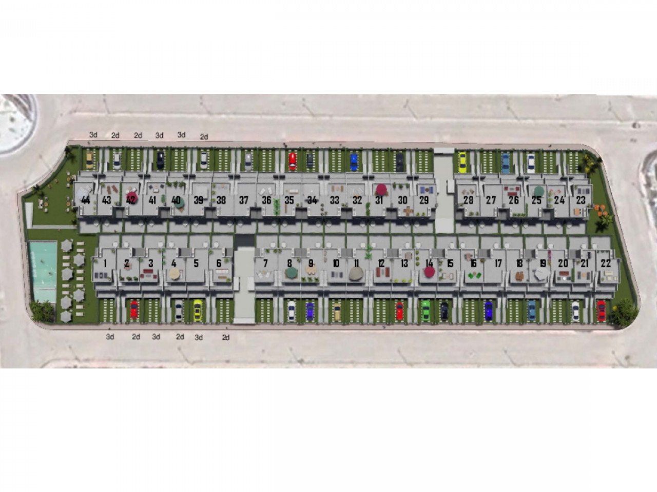 Vega Sol Homes is a new residential development of 44 modern townhouses in Cox, Alicante. 

These homes are available in 2- and 3-bedroom layouts, ...