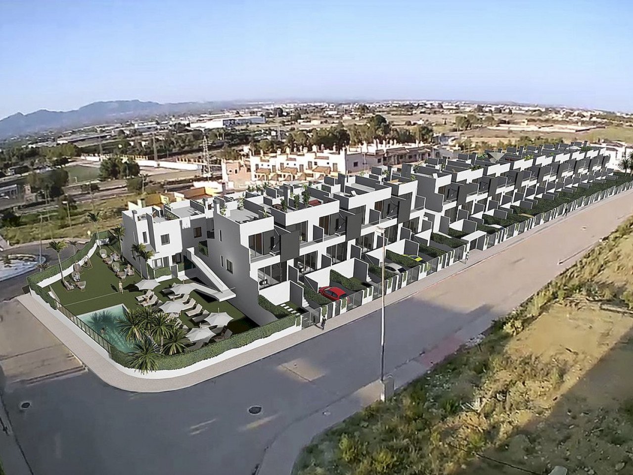 Vega Sol Homes is a new residential development of 44 modern townhouses in Cox, Alicante. 

These homes are available in 2- and 3-bedroom layouts, ...