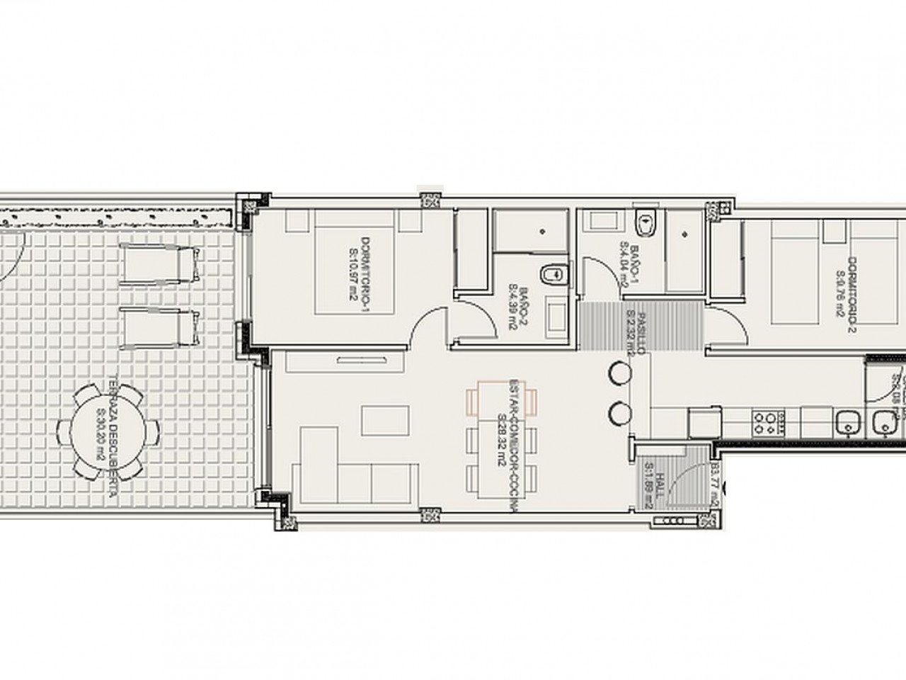 Neubau-Wohnanlage mit modernen Apartments - nur 1 km vom Meer entfernt