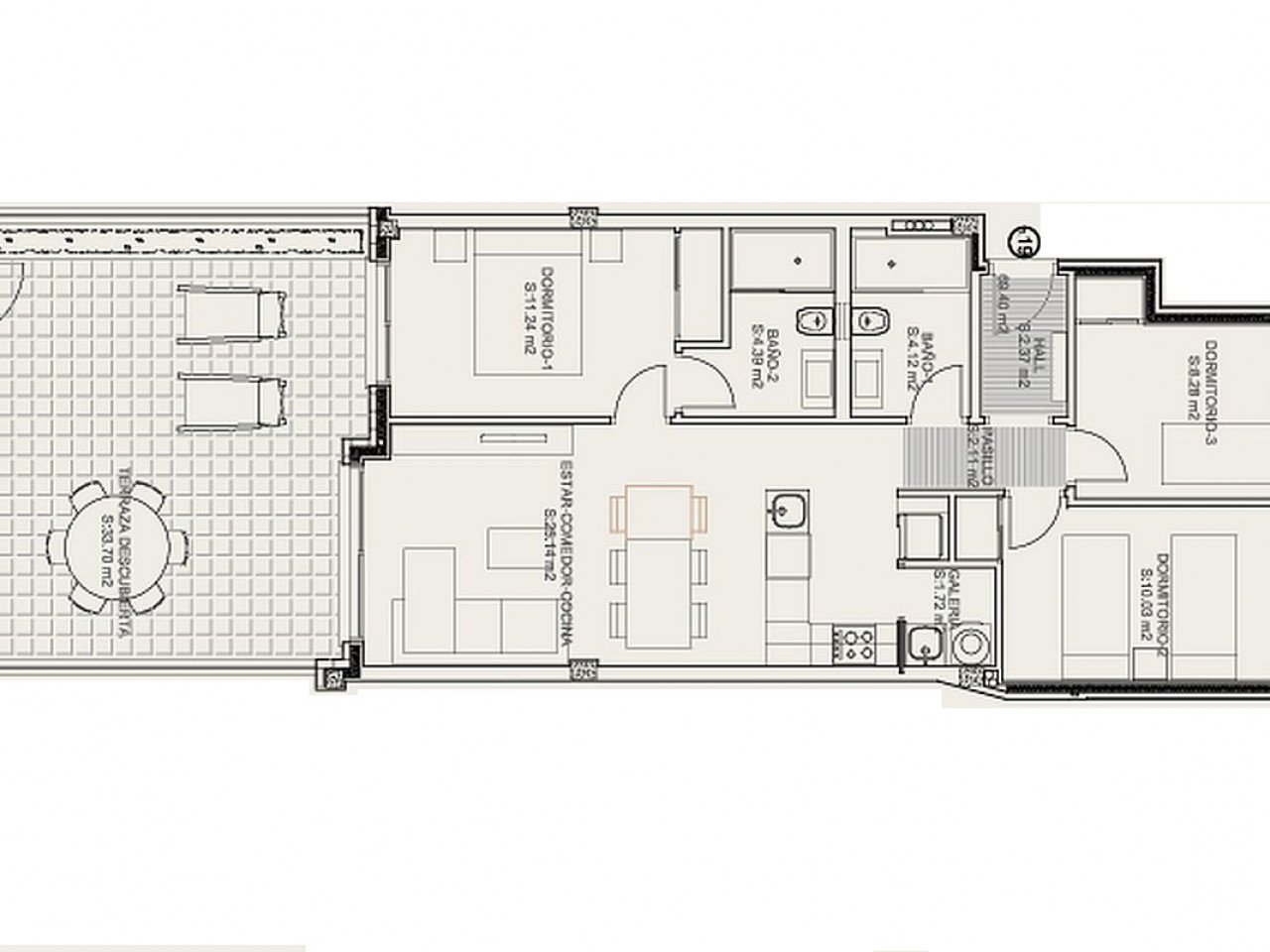Neubau-Wohnanlage mit modernen Apartments - nur 1 km vom Meer entfernt