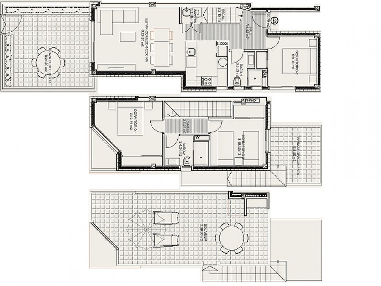 Neubau-Wohnanlage mit modernen Apartments - nur 1 km vom Meer entfernt