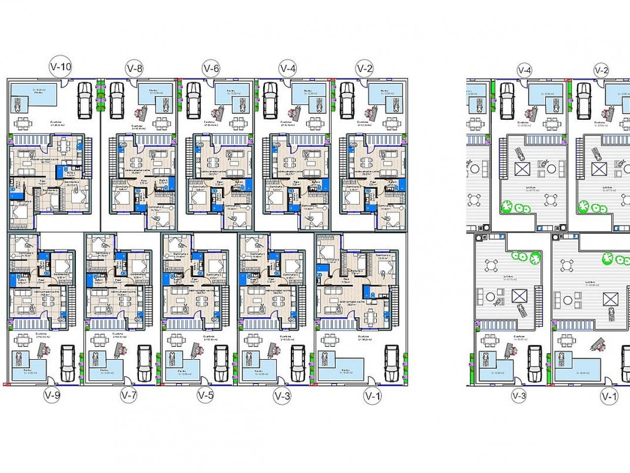 El Pasico is an exclusive complex of modern detached villas, each with a private pool, open spaces, and a solarium located in Torre-Pacheco, Murcia...