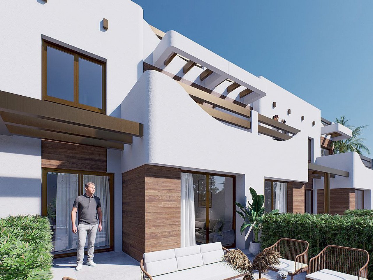 A new and high quality development of maisonettes offering 2 bedrooms/2 bathrooms with the top floor having a roof solarium, whilst the ground floo...