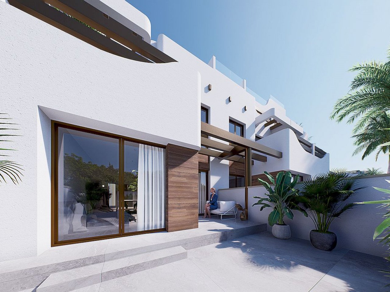 A new and high quality development of maisonettes offering 2 bedrooms/2 bathrooms with the top floor having a roof solarium, whilst the ground floo...