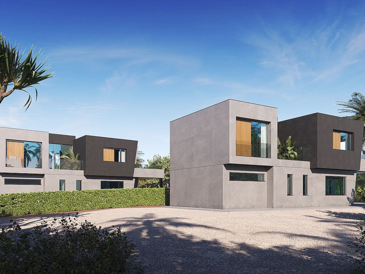 Exclusive development of 3 modern villas on independent plots located in the urbanization Gran Sol, in the municipality of Calpe.
Modern villas w...