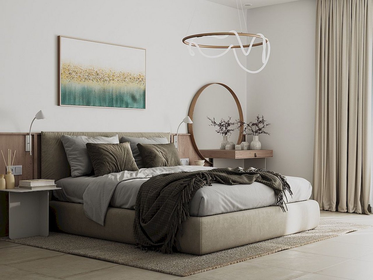 Exclusive development of 3 modern villas on independent plots located in the urbanization Gran Sol, in the municipality of Calpe.
Modern villas w...