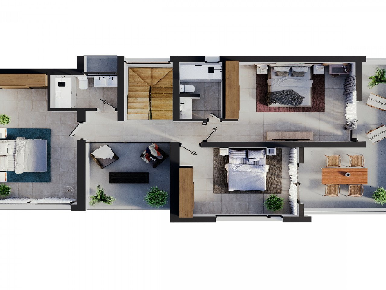 Exclusive development of 3 modern villas on independent plots located in the urbanization Gran Sol, in the municipality of Calpe.
Modern villas w...