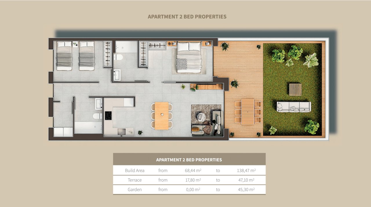 Großzügiges NEUBAU-Apartment fußläufig zum Traum-Strand!