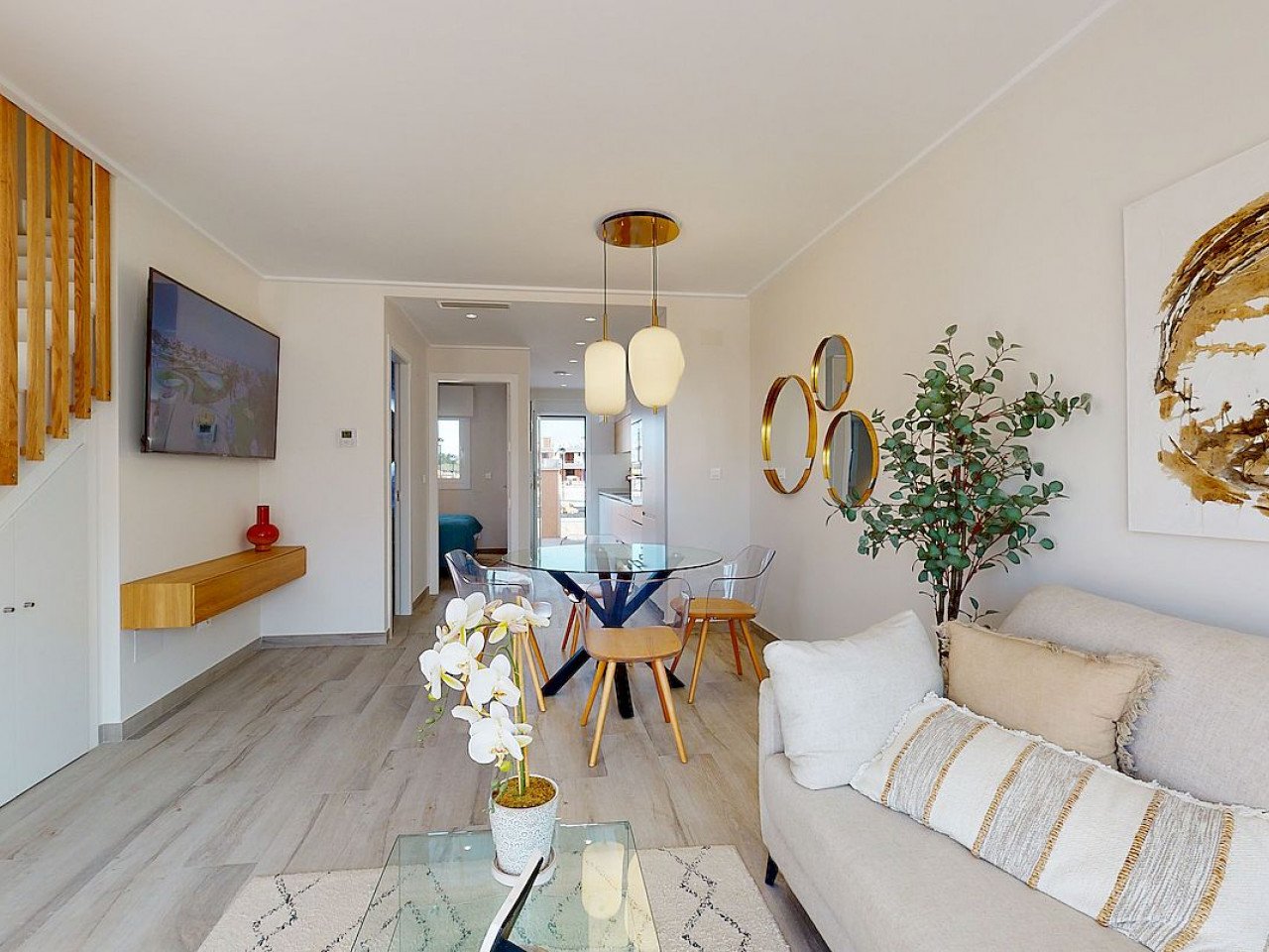 Attraktive Neubau-Stadthäuser mit Dachterrasse - nur 2 km vom Strand entfernt